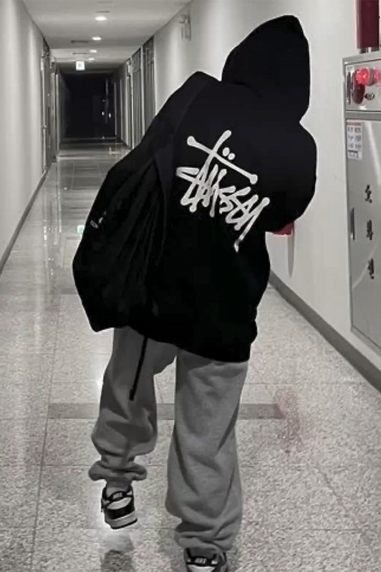 Stussy Model Printed Hoodie