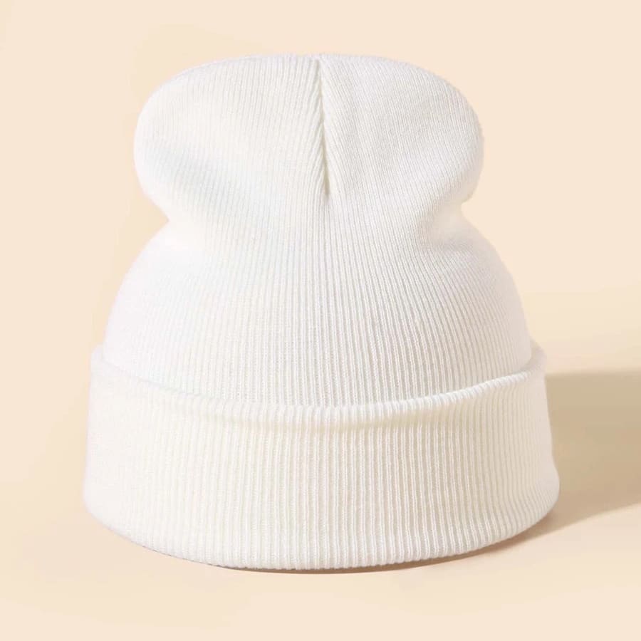 White Knitted hat