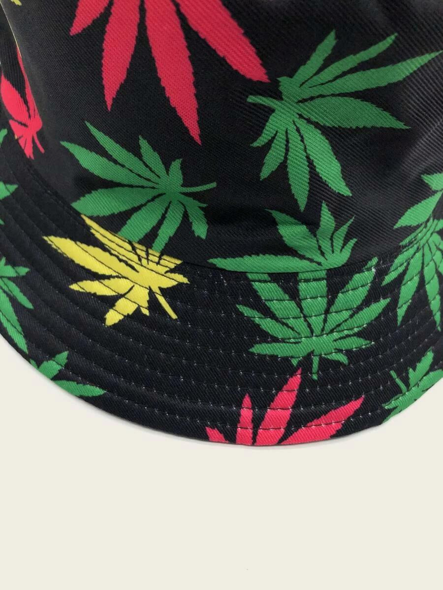 Marijuana Pattern Bucket Hat