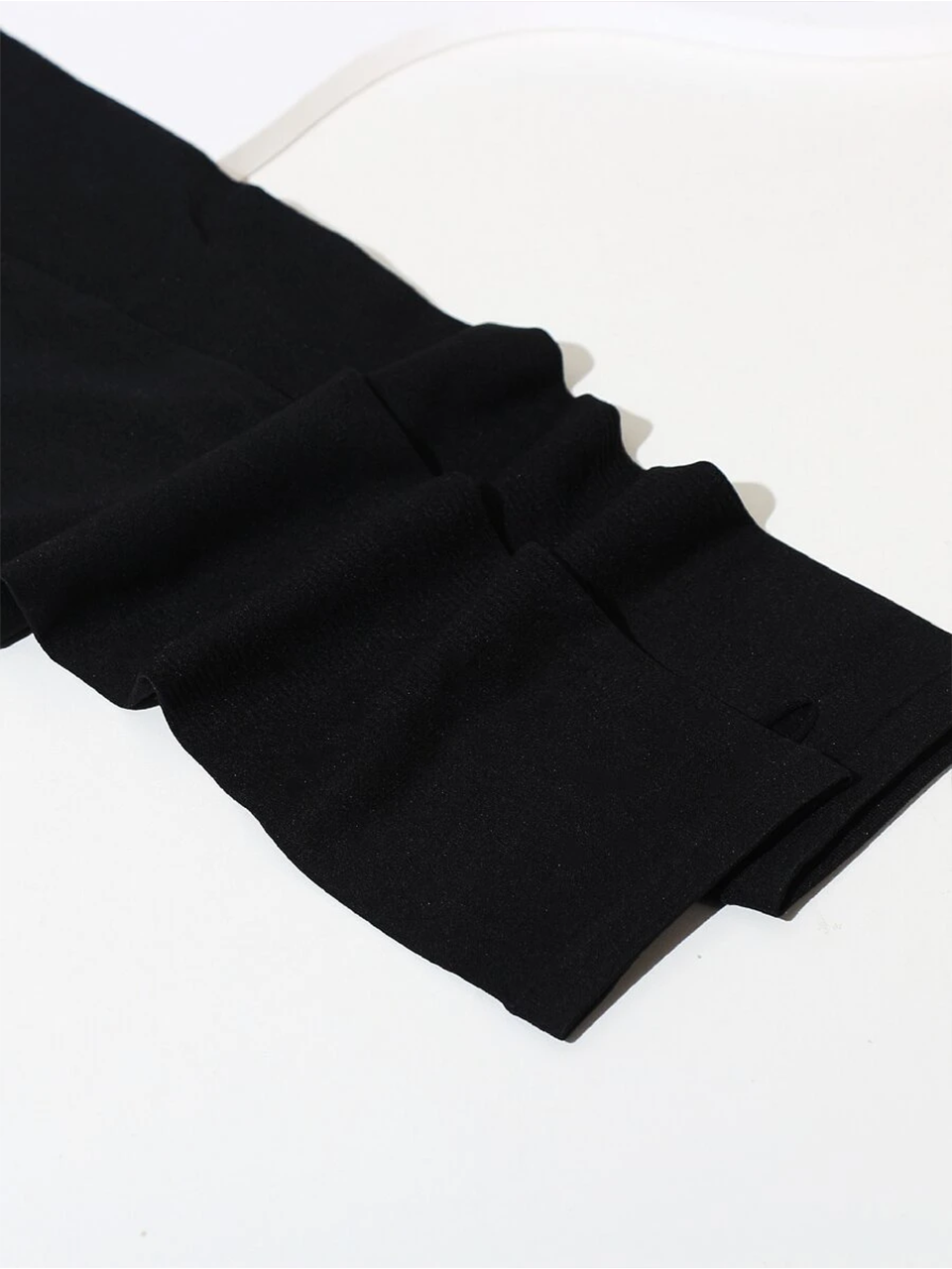 Black Unisex sleeves