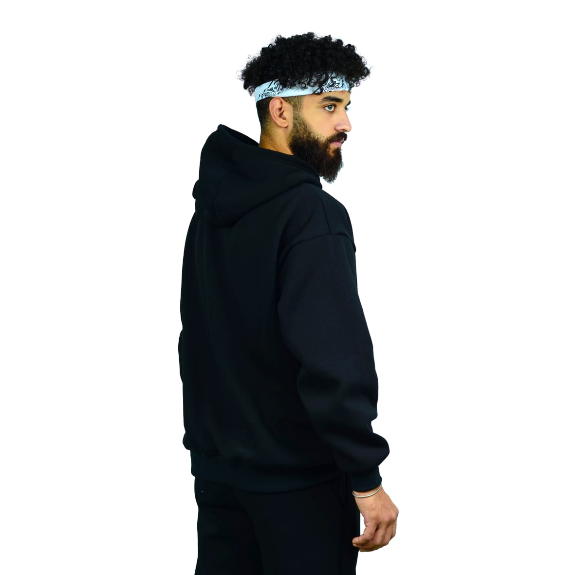 Black oversized Hoodie